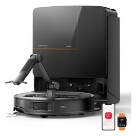 Roborock Saros Z70 Aspirador Robot, Negro