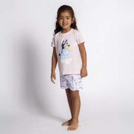 Cerdá Pijama Corto Single Jersey Bluey Talla 4 Años Rosa