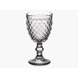 Copa Diamante Gris 220 ml - Vidrio - Vivalto - 8x15x8 cm (24 Unidades) Copa Diamante Gris 220 ml - Vidrio - Vivalto - 8x15x8 cm (24 Unidades)