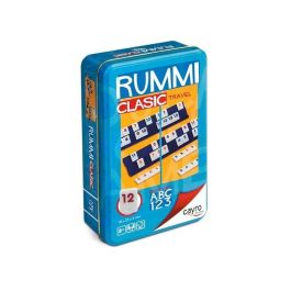 CAYRO Juego Rummi Viaje Caja Metálica +8 Años 2-4 Jugadores Razonamiento Habilidad Manual Stream Sencillo Apasionante 100 Puntos Versión 4 Jugadores Precio: 12.7292. SKU: S2400963