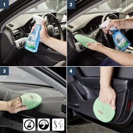 Sonax SX03572410 Limpiador Salpicaderos Coche Efecto Mate, Cuida Plásticos, Antiestático y Repelente Polvo, Sport-Fresh 500 ml