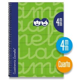 Lamela Cuaderno Espiral 80H 4º 70 gr Cuadrovía 4 mm C-Margen Cubierta Extradura Verde -Pack 5U- Precio: 19.68999967. SKU: B1595RF88K