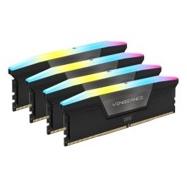 Corsair CMH64GX5M4B6200C32 Vengeance RGB 64GB (4x16GB) DDR5 6200MHz CL32 Kit de Memoria DIMM, Intel XMP 3.0, Disipador Térmico RGB Precio: 1403.49999955. SKU: B18W3JDY98