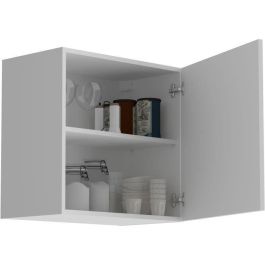 Oslo 244002 Mueble Alto con 1 Puerta, Blanco, Medidas: 60 cm Largo x 36 cm Profundo x 58 cm Alto