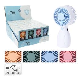 Basics Ventilador de mano con cargador USB, colores surtidos, 6 x 4,5 x 12,5 cm Precio: 6.50000021. SKU: B1KFA3ETTC