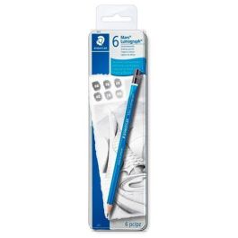 Staedtler Lápices De Grafito Mars Lumograph Hb-2B-4B-6B-7B-8B Caja Metálica 6 Ud Precio: 8.98999992. SKU: B19VL26T47