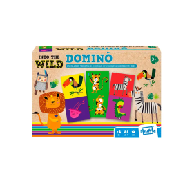 Fournier Domino Shuffle Infantil Into The Wild Juego de Mesa para Niños Animales 100% Material Reciclable Precio: 6.50000021. SKU: B15Q5ZQ46D