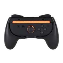 KONIX 3328170304320 Par de soportes para Joy-Con Nintendo Switch 2, forma clásica del mando, Negro