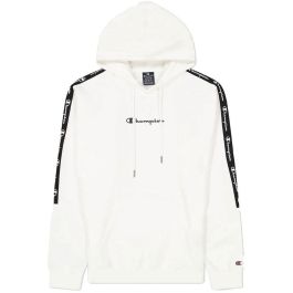 Sudadera con Capucha Hombre Champion Blanco