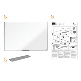 Pizarra magnética Nobo Essence Blanco Acero 240 x 120 cm