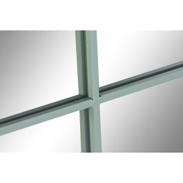 DKD Home Decor Espejo de Pared Scandi Verde Menta 122x122 cm con Diseño Ventana, Hierro y Cristal DKD Home Decor Espejo de Pared Scandi Verde Menta 122x122 cm con Diseño Ventana, Hierro y Cristal