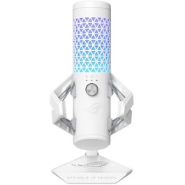 ASUS ROG Carnyx Microphone Blanco Micrófono de superficie para mesa con conexión USB, 24 bit, 192 kHz y hasta 120 dB Precio: 260.49999976. SKU: B18DVXMP5J