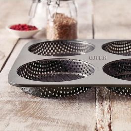 Quttin Molde para Pan de Hamburguesa Perforado 28x28 cm