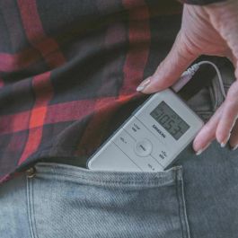 Radio Portátil Sangean DT-140 Azul Blanco