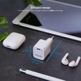 TOOQ CARGADOR DE PARED GAN USB-C/PD 30W TOOQ CARGADOR DE PARED GAN USB-C/PD 30W