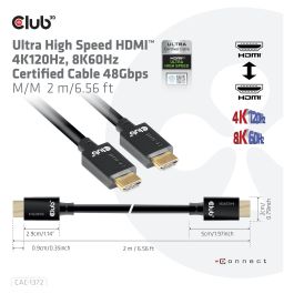 Club3D Ultra High Speed Hdmi 4K120Hz, 8K60Hz Certified