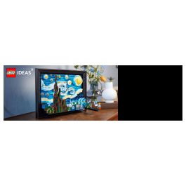 Lego Ideas 21333 Vincent Van Gogh - Lienzo de la Noche Estrellada Lámina Artística 3D - 2316 Piezas
