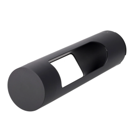 Baliza LED Exterior Corona 40Cm 10W 220VAC 3000K Negro