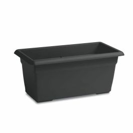 Stefanplast 84295 Maceta rectangular de flores de plástico 110L 100 cm antracita