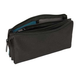 Safta Estuche Portatodo Escolar Triple Cremallera Colección Urban Style 120x220x30 mm