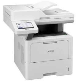 Brother Multifunción Láser Monocromo MFC-L6710DW WiFi, Red, Fax, Dúplex Automático, Escáner, Copia, Blanco