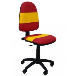 Silla Piqueras Y Crespo Ayna España Mecanismo Contacto Permanente Con Regulacion De Profundidad Asiento Y Respaldo Tapizado Similpiel Rojo Y Amarillo Precio: 133.50000059. SKU: S5700064