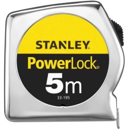 Stanley 1-33-195 Cinta Métrica de la serie Powerlock Classic con Carcasa de ABS, 5 metros de longitud y 25 mm de ancho. Precio: 28.49999999. SKU: B15EAQR7X3