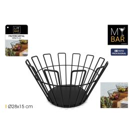 Frutero de metal My Bar 28x15 cm - Inde (12 Unidades) Frutero de metal My Bar 28x15 cm - Inde (12 Unidades)