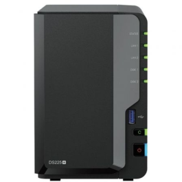 Synology DS225+ NAS de 2 Bahías, Intel Celeron J4125, 2 GB DDR4 RAM, para usuarios domésticos y pequeñas oficinas Precio: 388.5899996. SKU: B13YGQB5T6