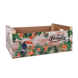 Confortime Caja Wood Brillo Paradise 58 x 39 x 23 cm (3 Unidades)