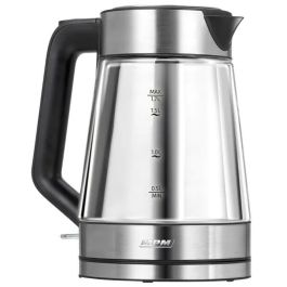 Hervidor Mpm MCZ-122 Negro Gris Vidrio Acero Inoxidable 2200 W 1,7 L
