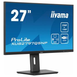 Iiyama XUB2797QSNP-B1 Monitor 27" QHD 1440P IPS 100Hz 1ms Altavoces DP USB-C Power Delivery 65W
