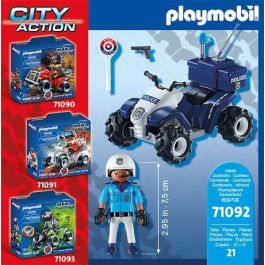 Policía speed quad playmobil city action Policía speed quad playmobil city action