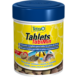 Tetra Tabimin 275 tabletas para Peces de Fondo y Huidizos, Nutrición Óptima y Variada