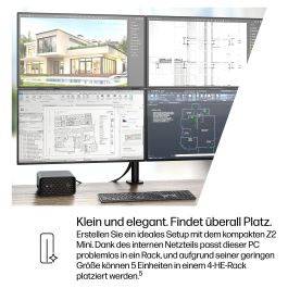 HP Z2 Mini G1a RYZ AIMAX+PRO 395 Mini PC 128GB RAM 2TB SSD W11Pro