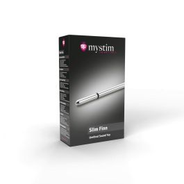 Estimulador Uretral de Aluminio Mystim Plata (15 cm)