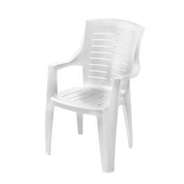 Ipae Progarden Silla Talia Tal050bi - Sillón apilable con respaldo alto, 55x60x91cm, Blanco Precio: 24.89000008. SKU: S7919243