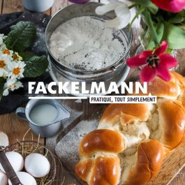 Fackelmann AAARV39584 - Juego de 2 Coladores de Cocina Extrafinos de Acero Inoxidable - Basic - 18 cm