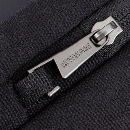 Rivacase 8524 Mochila para Portátil de 14 pulgadas, de lona, color negro, ideal para MacBook Pro 16 y otros portátiles