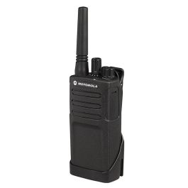 Motorola Walkie Talkie XT420 RMP0166BHLAA - 8 Canales, Alcance 6/9 km, IP55, Batería Litio 2150 mAh