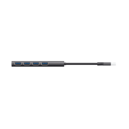 Trust Halyx USB 3.2 Gen 1 Hub 4 Puertos, Compatible con Windows, Mac, ChromeOS - 24947