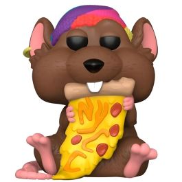 Funko Figura POP! Pizza Rat New York Comiccon Exclusiva - Coleccionable de Vinilo 9cm en Caja Regalo con Ventana