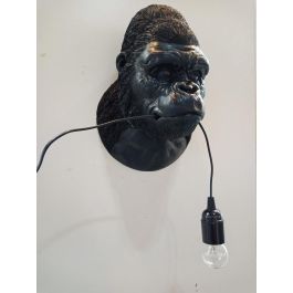 DKD Home Decor Aplique Moderno Blanco Negro Gorila 19 x 32 x 23 cm (2 Unidades) Precio: 75.94999995. SKU: S3014581