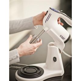 Russell Hobbs 21200-56 Batidora Amasadora Fija y de Mano Aura, 5 Velocidades + Turbo, Bol 3.5L