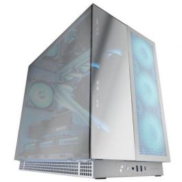 Mars Gaming MC-NOVA3 Caja Gaming Torre Custom XXL de Aluminio Aeroespacial Triple Cristal Cromado E-ATX Blanca y Plateada Precio: 129.49999953. SKU: B12G77PMWF