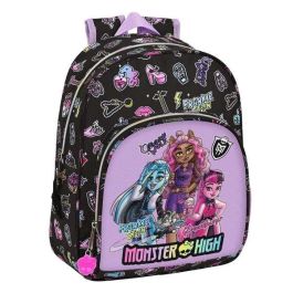 Mochila Escolar Monster High Creep Negro 28 x 34 x 10 cm Mochila Escolar Monster High Creep Negro 28 x 34 x 10 cm
