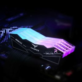 Team Group T-FORCE DELTA RGB DDR5 Módulo Memoria RAM 64GB (2x32GB) 6000MHz CL38 Intel XMP 3.0 Negro K2 TEM Team Group T-FORCE DELTA RGB DDR5 Módulo Memoria RAM 64GB (2x32GB) 6000MHz CL38 Intel XMP 3.0 Negro K2 TEM