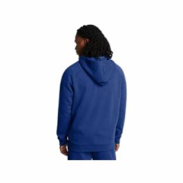 Sudadera con Capucha Hombre Under Armour Rival Fleece Fz Azul
