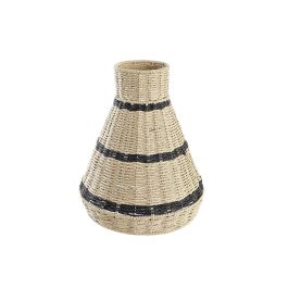 DKD Home Decor Pantalla Lámpara Colonial, Fibra y Metal, Hecha a Mano, Natural Negro, Base 35x35cm, 41cm Alto, Pack de 4 Precio: 61.12194. SKU: B1EY8HT55L