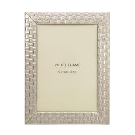 Marco Foto 10X15 Chic DKD Home Decor Plateado 2 x 18.5 x 13.5 cm